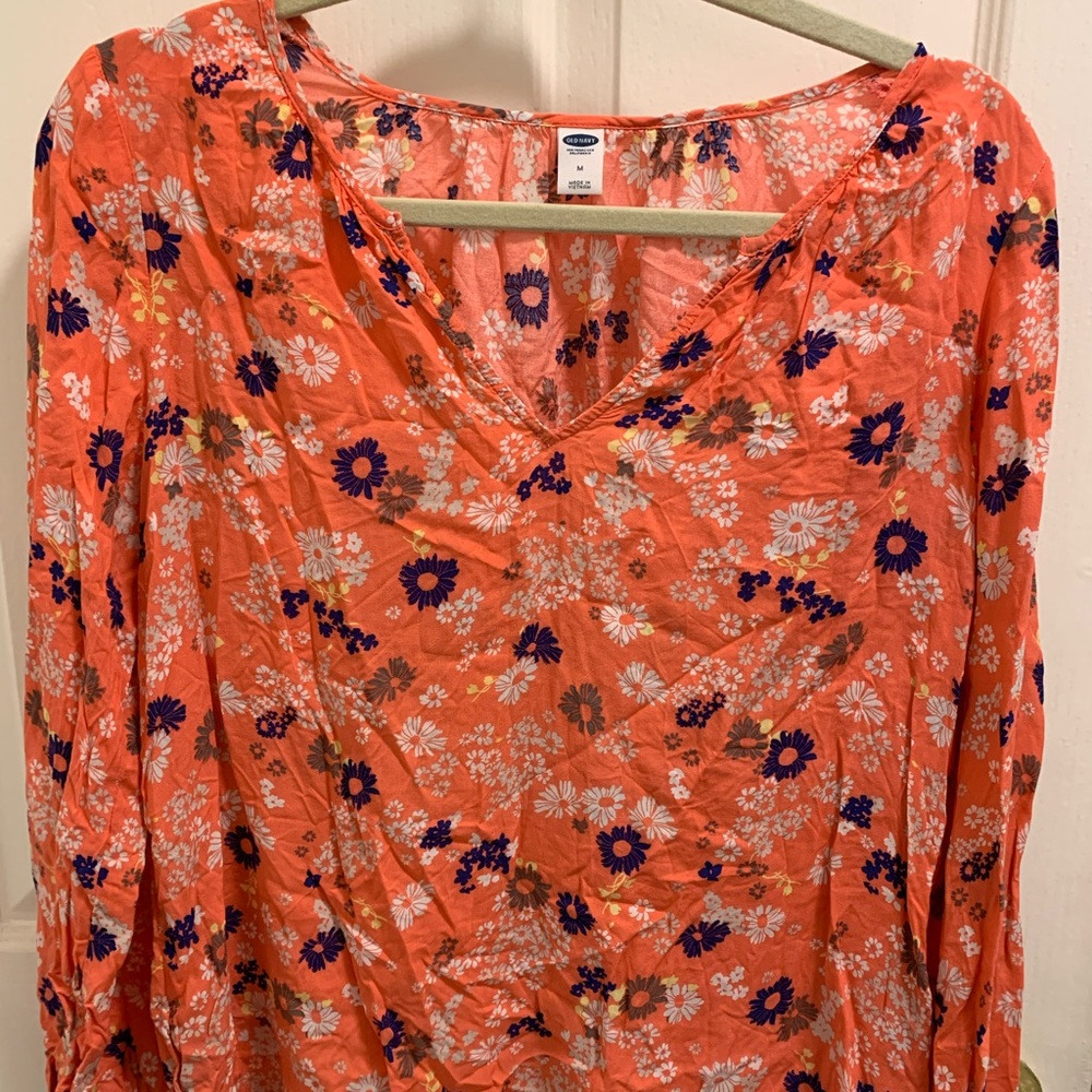 Pubk floral blouse